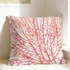 Coral Pillowcases  Funny Pillow Case For Living Room Bed Chair Comfy Pillow Cover