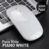 Rechargeable Dual-Mode Wireless Bluetooth Mouse with Custom Logo - Silent & Luminous for Business and Gaming