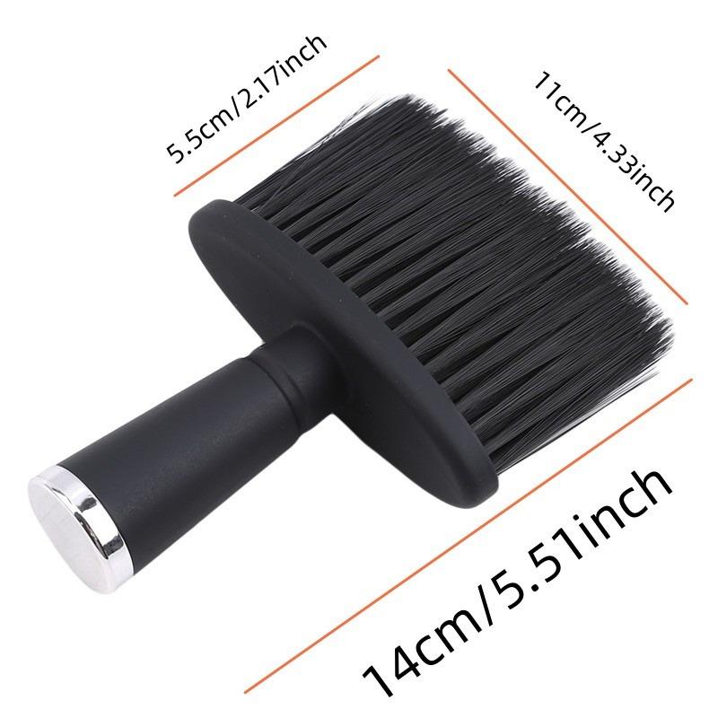 1/2pcs Professional Soft Neck Face Duster Brush Barber Hair Clean Hairbrush Beard Brush Salon Cutting Hairdressing Styling Tool