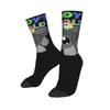 Stylish Women Men Crew Socks Brightney Cartoon Merch Comfortable Dandy's World  Breathable Stockings