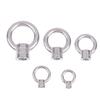 1pc M6/M8/M10/M12 Metric Ring Shape Lifting Eye Nut 304 Stainless Steel Lifting Eye Threaded Nut Fastener Hardware Lifting Rings