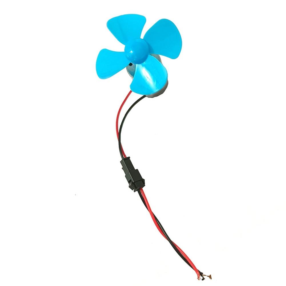 Wind Turbine Generator Kit Small Dc Motor Fan Blade Science Learning Tool