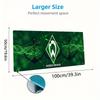 SV Werder Bremen Home Large Size Mouse Pad Large Gaming Table Cushion Non-slip Laptop Tablet Big Mousepad XXL Mat Mini PC Playmat With Lock edge