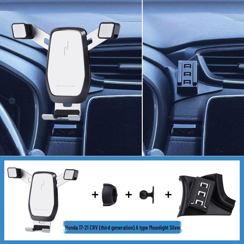 Wireless Charging Car Phone Holder for 17-21 Honda CRV (3rd Gen, Left of Navigation).