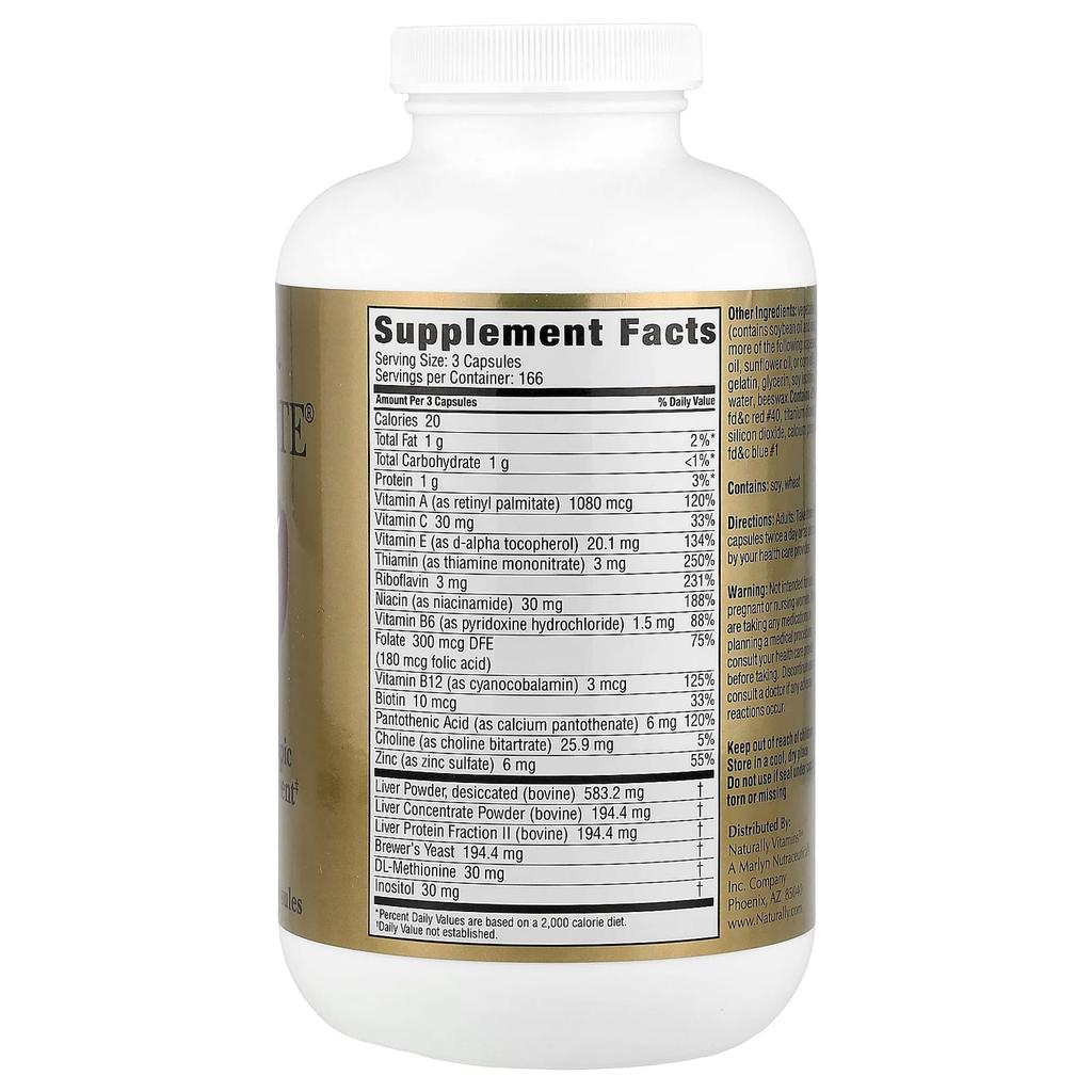 Marlyn, Hep-Forte, Soft Gelatin Capsules 500