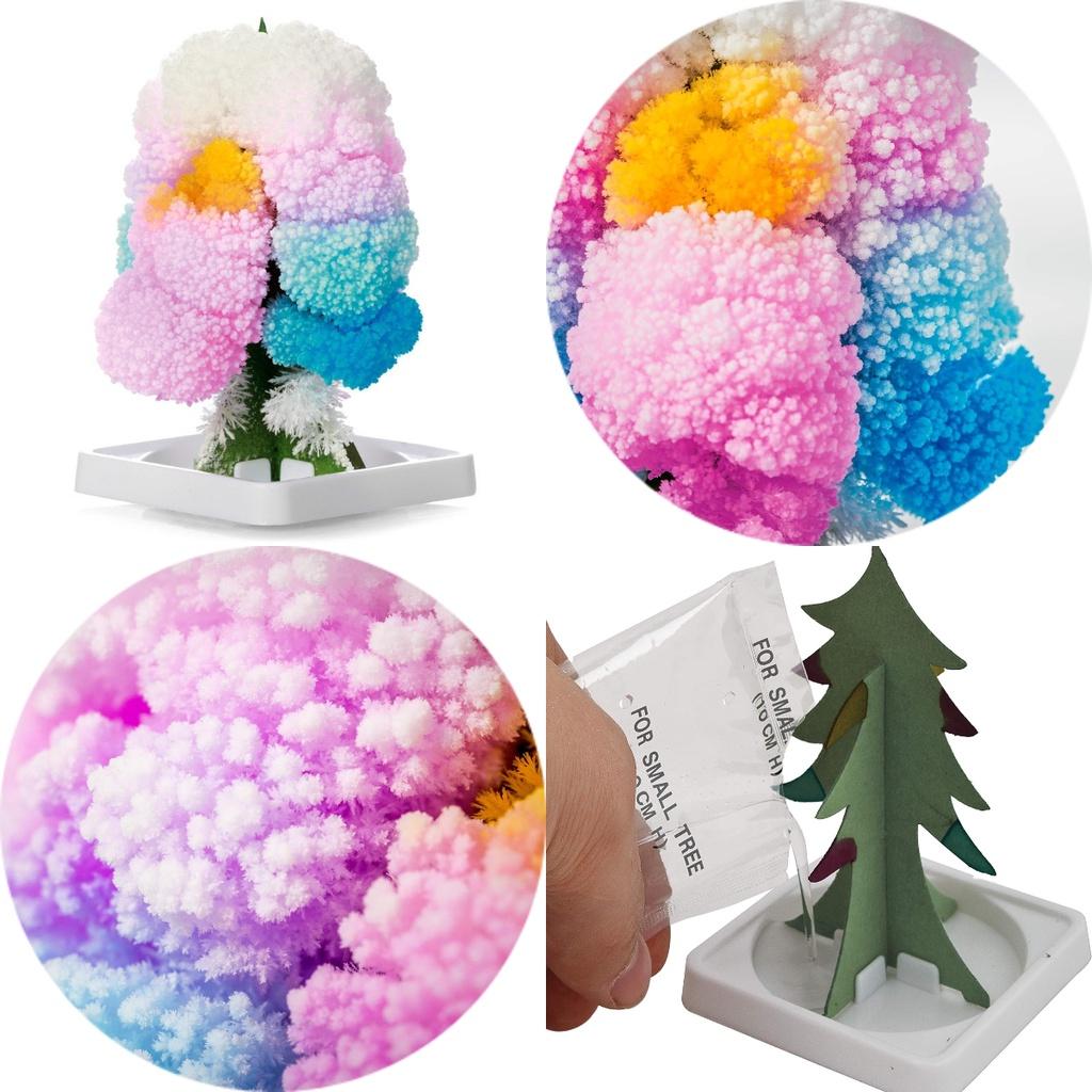 Paper Tree Magic Tree Amazing Flowering And Crystal Growing Toy For Kids