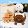 Cute Pudding Snowball Christma Series Plush Toy Cartoon Gingerbread Pendant Man