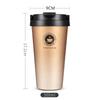 500ml Double Stainless Steel Coffee Thermal Mug Seal Leak-Proof Tea Beer Cup Travel Water Bottle Car Vacuum Flask with Lids