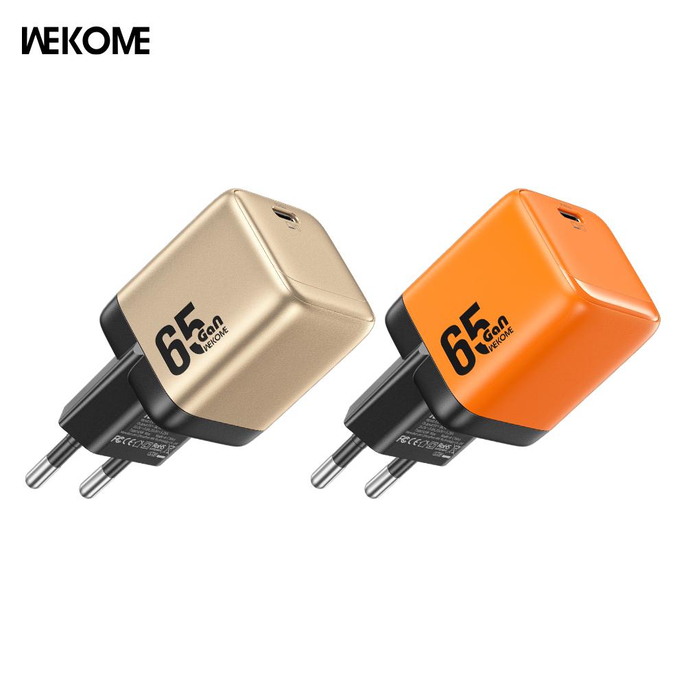 WEKOME 65W Gallium Nitride Charger WU-09 (European Standard) Dual-Port Fast Charging