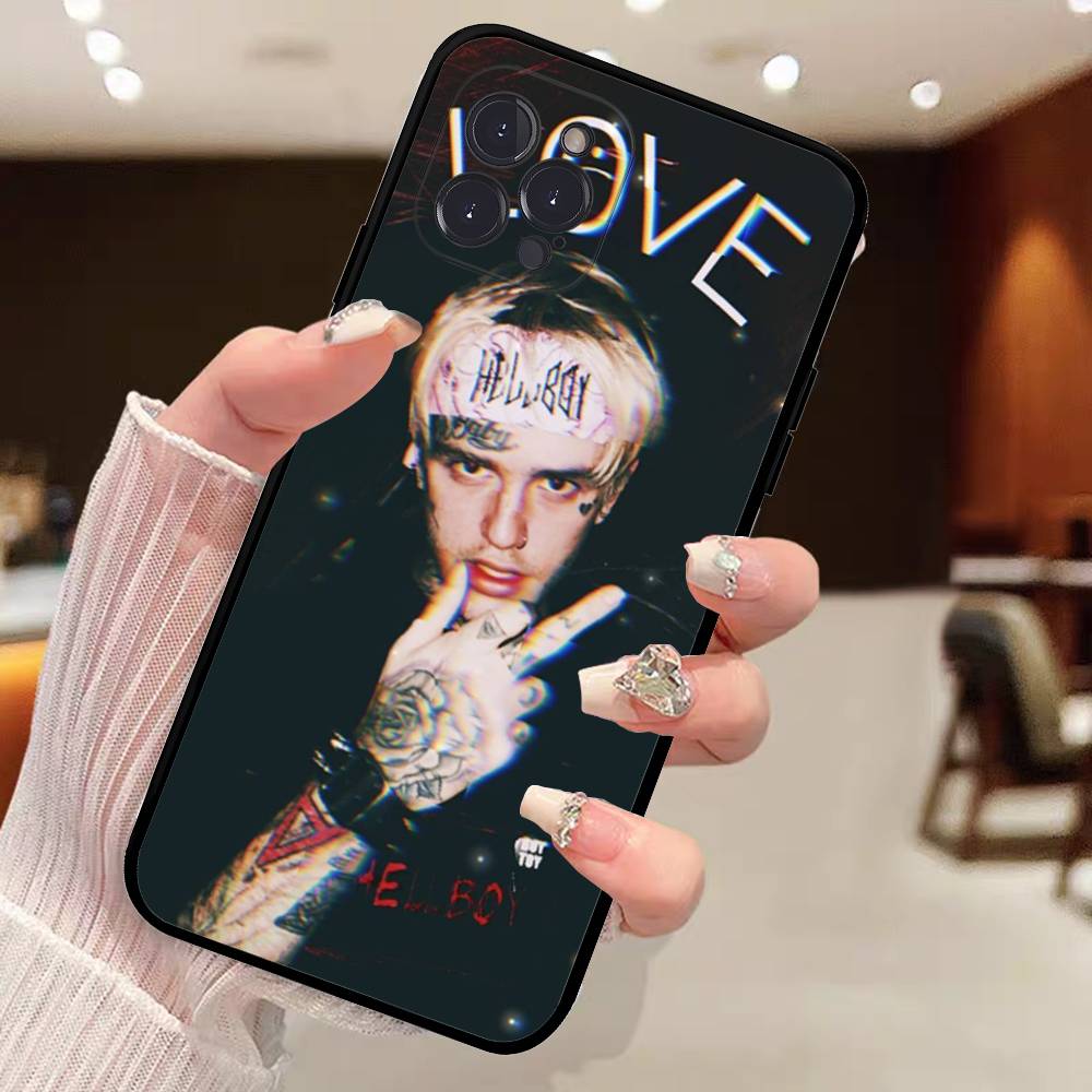 Emo Rapper Lil Peep Phone Case For Iphone 17 16 15 16e 14 13 12 11 Pro Max Plus Case Cover Coque
