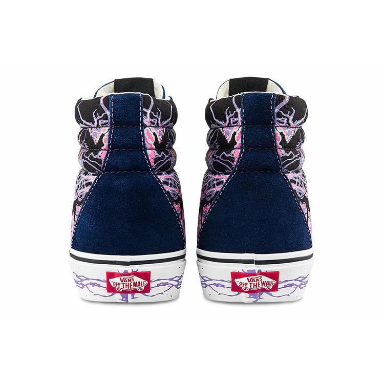 Vans Unisex SK8 Hi Sneakers Printing Black/Purple VN0A5KRH96C