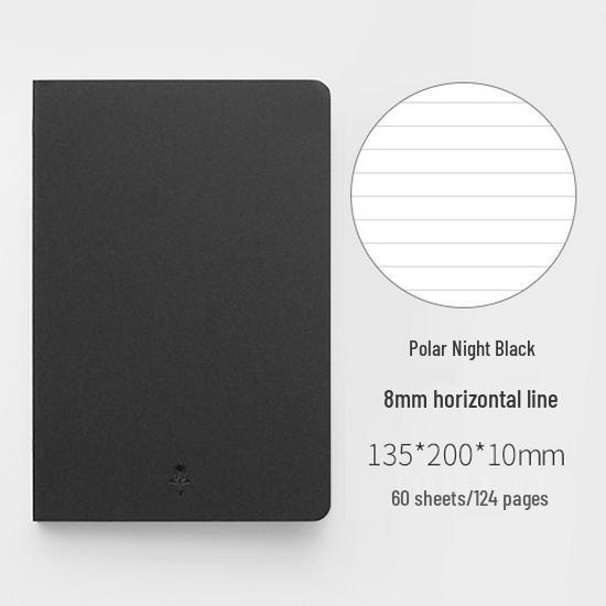 Inspiration Day & Night Starry Sky Planner: Retro Nude Binding Notebook with Lined, Blank, and Dot Grid Pages