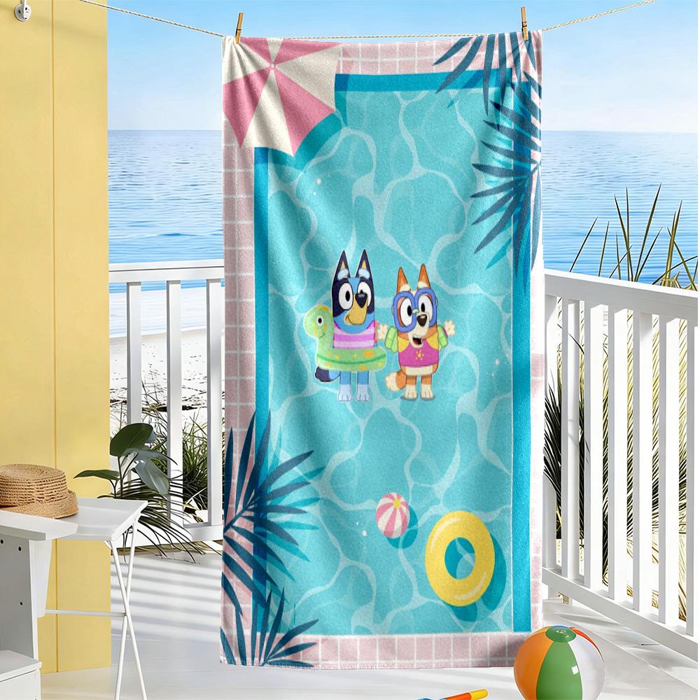 Holiday Beach Towel Soft Durable Quick-Dry Comfortable Lightweight