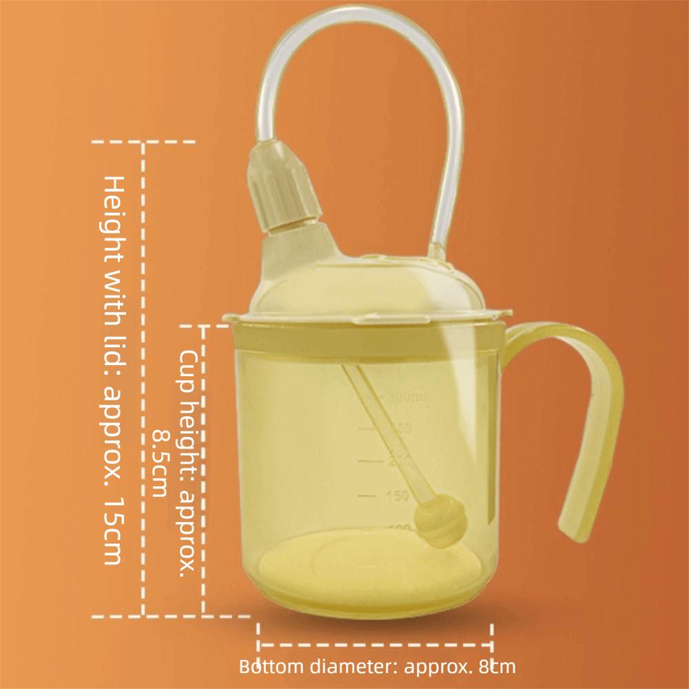 300ml Anti Choking Cup With Straw Spill Proof Cup High Quality Water Control Mug  Home Care