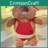 Ural Groundhog Plush Keychain With Clothing And Scarf Design For Backpack And Bag Decor