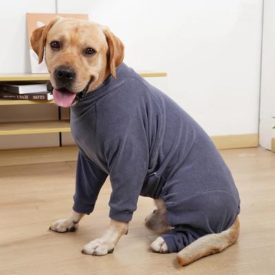 Winter Dog Pajamas Warm Outfits for Medium To Large Dogs Whippet Italian Greyhound Pet Coats Sweaters - Cozy Pet Clothing