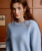 DTHIRTYONE Netting Loop Wool Sweater (Pastel Blue)