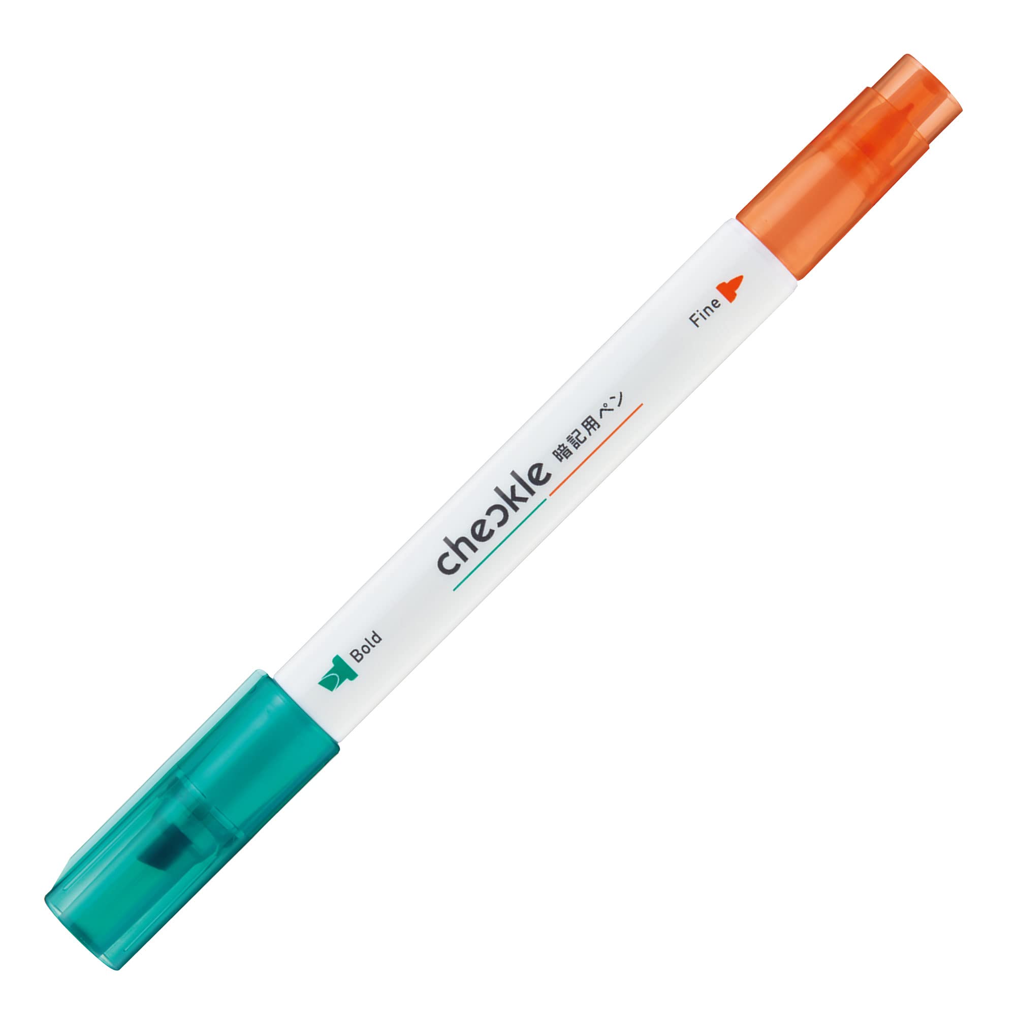 

KOKUYO Checkle Memorization Pen Green Orange PM-M120-1P