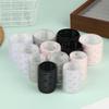 Set da 8 Pezzi di Bigodini Neri Grigio con Nucleo in Alluminio Extra Large, Multiple Misure, Velcro, Jumboo, per Frangia ad Aria, Magic Sleep Curl Bar 60mm