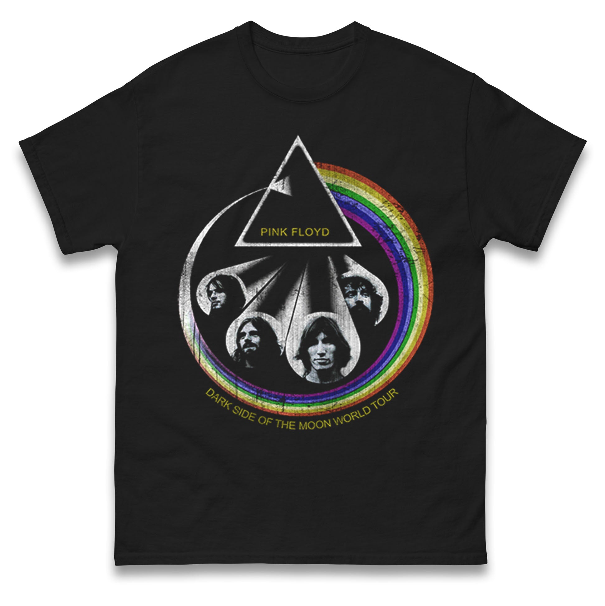 

Pink Floyd Dark Side Of The Moon Worl Tour T Shirt Tshirt Mens Womens Unisex Tops Tees M