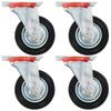 Day and Night - Day and Night Swivel Wheels 12 Units 100 Mm