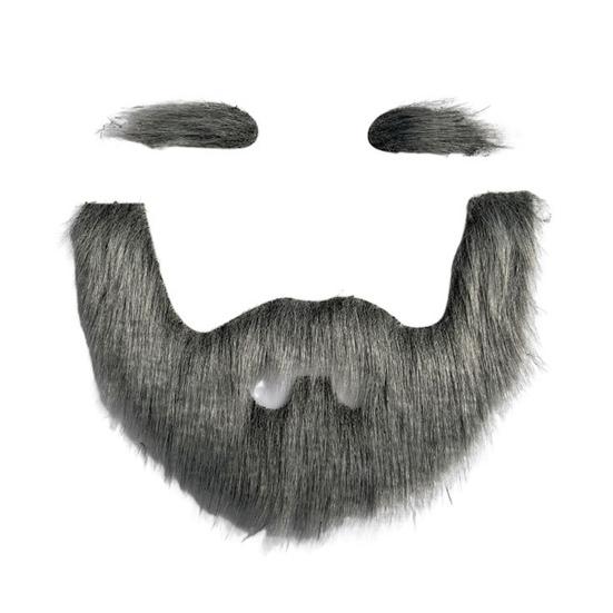 Zestaw sztucznych wąsów i brwi Samoprzylepny sztuczny dodatek do stroju z brodą Cosplay Prop na scenę teatru maskaradowego