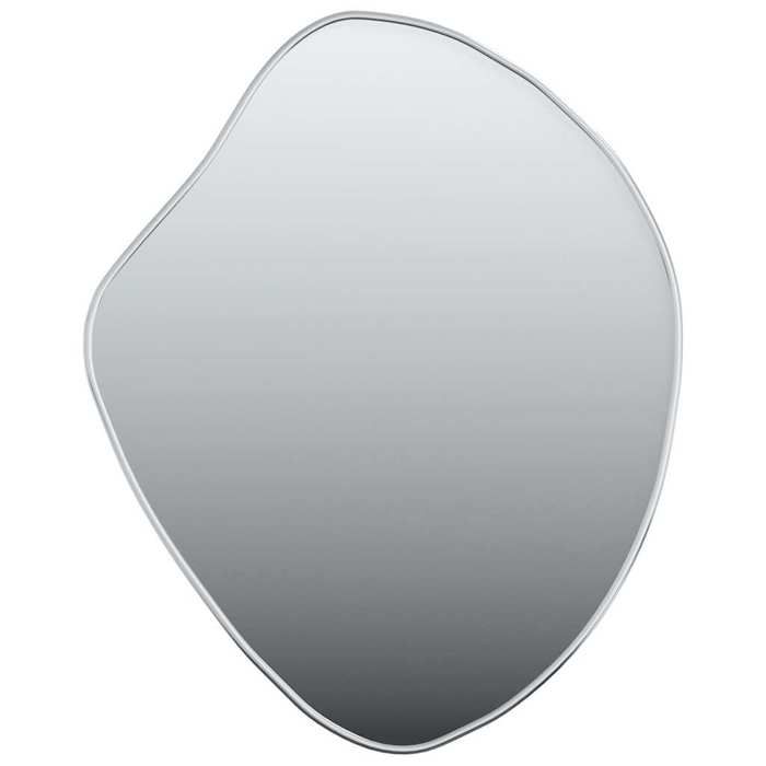 VidaXL Mural Miroir de Maquillage Coiffeuse Cosmétique Décoration de Chambre à Coucher Salle de Bain Salon Intérieur Argenté 348248