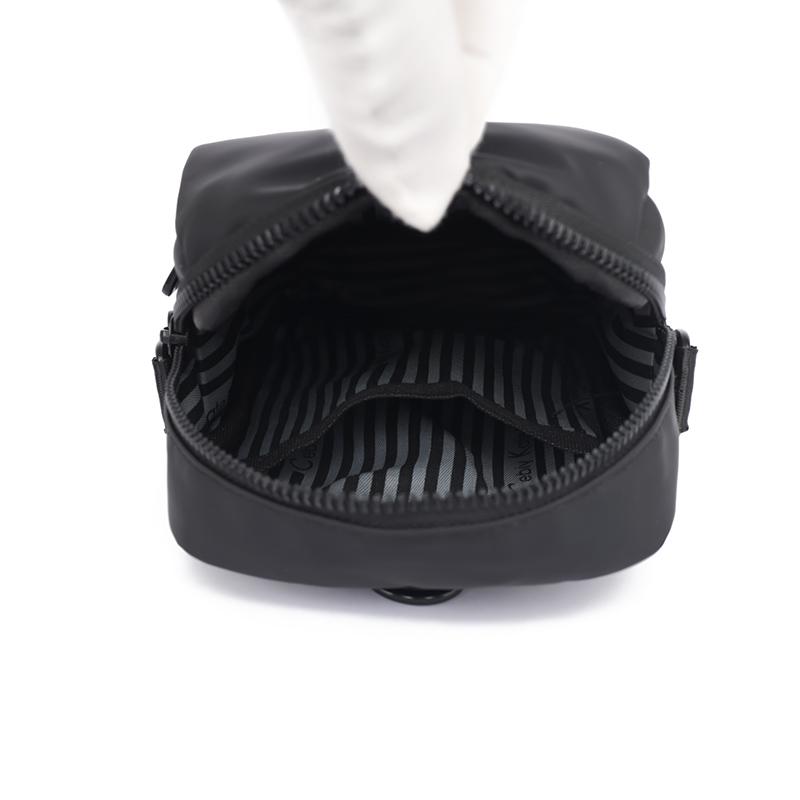 Sac Bandoulière Homme Sac pour Téléphone Portable Sac de Taille Multifonctionnel Sac Épaule Hydrofuge