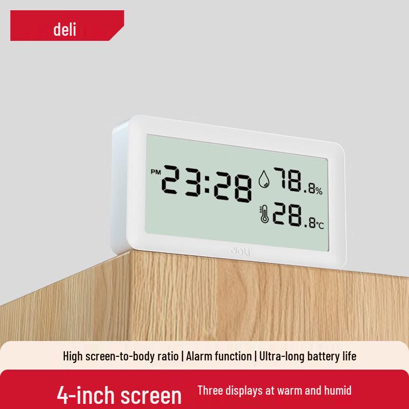 Deli Smart Digital Thermometer Hygrometer