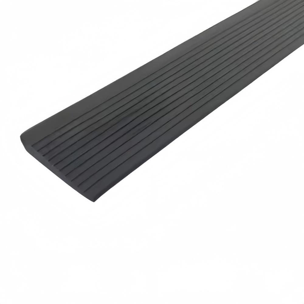 1 Stück 0,9 m x 5 cm Rampe Matte Weich Mehrzweck Türschwellen Selbstklebend Langlebig PVC Anti-Rutsch-Streifen für Stufe Saugroboter