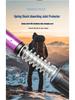 Telescopic Aluminum Trekking Pole - Anti-slip, Four-Section, Straight Handle for Men and Women