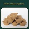 250g Ingot Fragrance Natural Tower Incense Sandalwood Buddha Incense Home for The God of Wealth To Purify The Air Aromatherapy