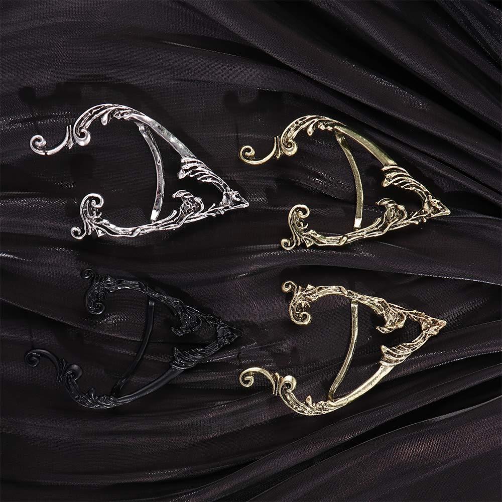 Zinc Zinc Alloy Fashion Design Pierced Earrings Korean Ear Bone Clip Gothic Elves Ear Cuff Women Earrings