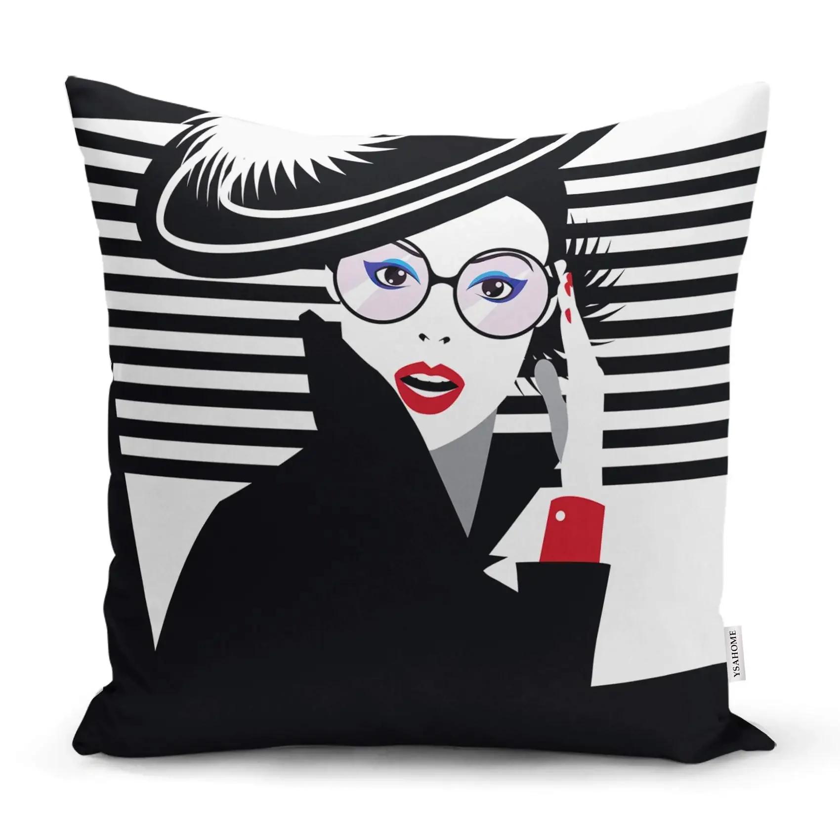 

Fashionable women’s favorite linen pillowcase sofa cushion cover home decoration can be customized for you 40x40 50x50 60x60 40x40cm 16x16in