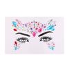 Rhinestone Face Decorative Stickers Stage Makeup Stickers Crystal Decorative Stickers Eye Makeup
