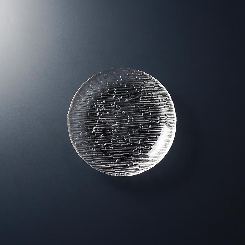 Handmade Round Glass Fruit Plate