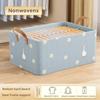 New Clothes Storage Box Home Living Room Dormitory Storage Basket Wardrobe Storage Box Clothes Pants Storage Fabric Organizers