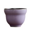 Antique Vintage Lilac Purple Personal Master TeaCup Handmade Ceramic Chinese Tea Set Zen Teaware Gift for Tea Lovers Home Office
