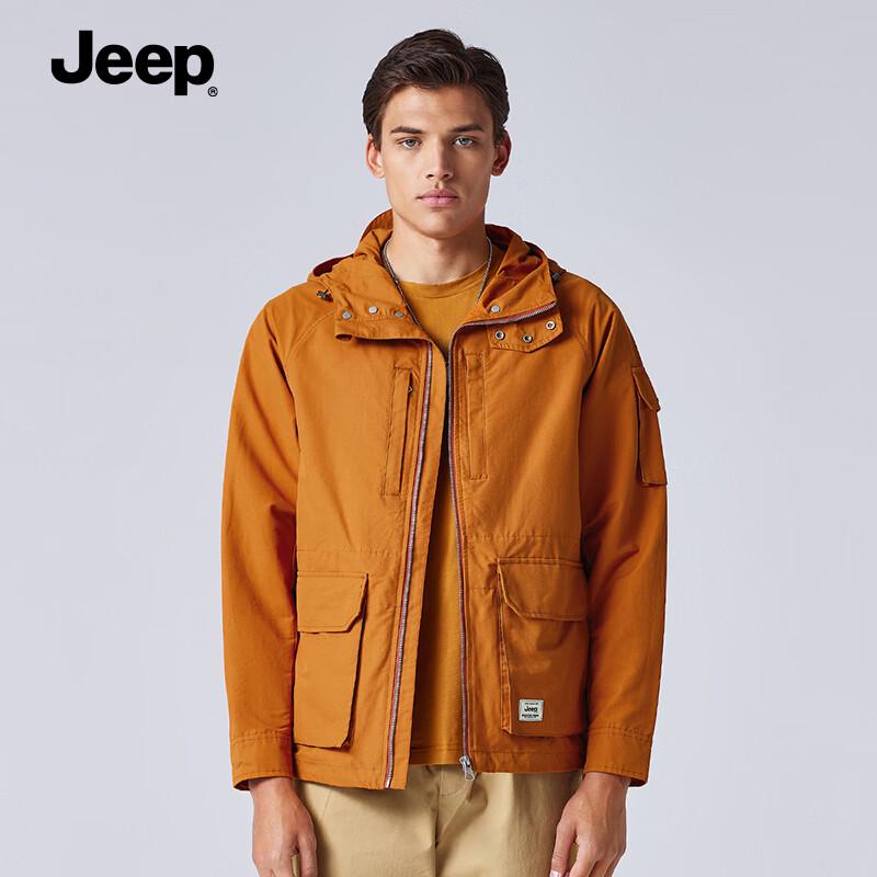 Jeep Men s Casual Hooded Workwear Jacket M