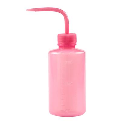 Wimpernreinigungsflasche, Winkelauslauf, auslaufsicher, leere Quetschwaschflasche aus Kunststoff für Wimpern