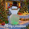 7.87FT Inflatable Snowman Toy Christmas Tree Xmas Decorations for Yard LED Lights Christmas Supplies Home Ornament Holiday Gift