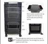 KingWin Hair Salon Storage Trolley: Drawer-Type Cart for Hairdressing Tools
