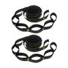2Pcs Hammock Straps Lightweight Nylon Hanging Accessories 2M Tree Swing Straps for Outdoor Camping Hammock Garden Travel Swing