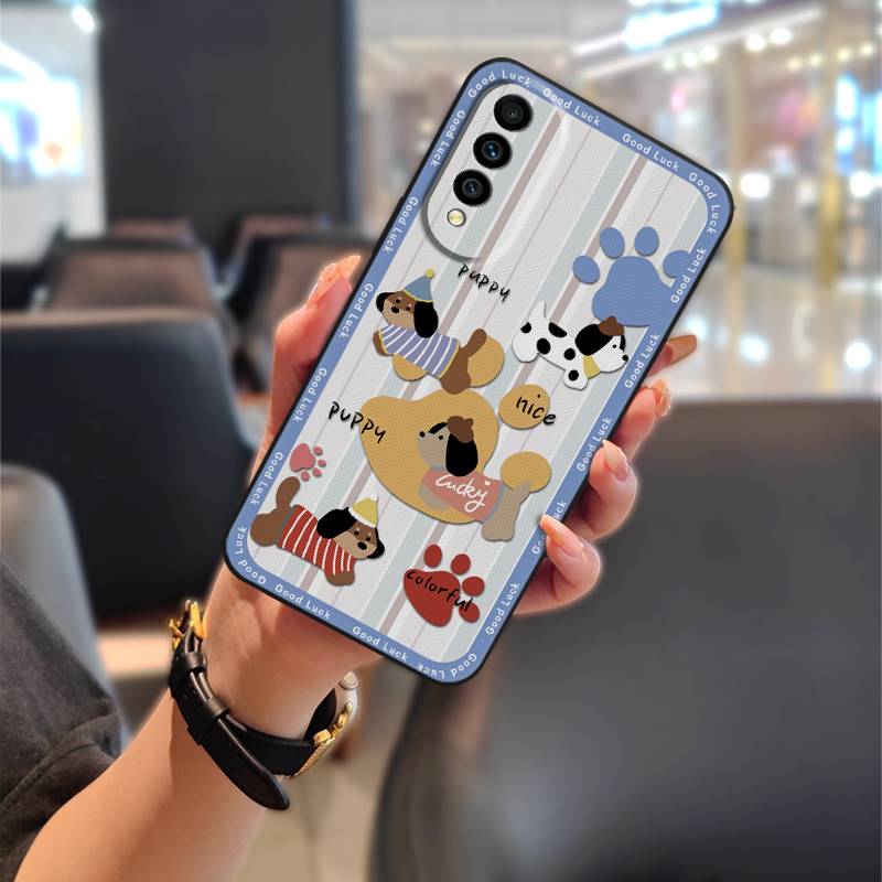 Protective Anti-dust Phone Case For Wiko T50 Cute Soft case Animals Silicone Shockproof Fashion Design Durable Cartoon