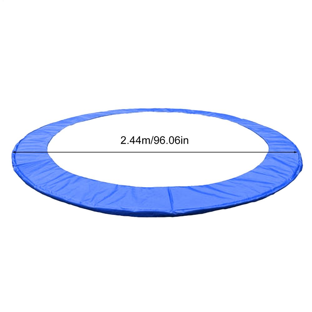 Trampoline Replacement Mat Weatherproof Trampoline Mat Cover Safety Waterproof Protective Cover for Improved Comfort Round