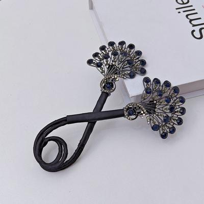 Hair Bun Maker Flower Fishtail Rhinestone Feather Hair Curler Deft Bun Twister Long Hair Fast Snap Roll Tool Women Hair Styling Accessories