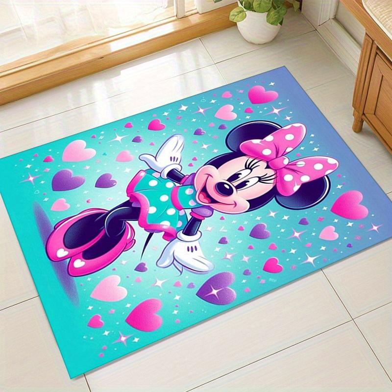 

1pc. Cute Minnie Mouse Rug - Perfect for Home, Office, or Outdoor Use - Ideal Gift Ideaz041471 60cm by 90cm