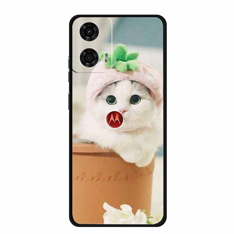 For Motorola G Stylus 5G 2024 Case TPU Animals Soft Silicone Phone Cases For Moto G Stylus 5G 2024 Wolf Protective Back Cover