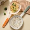 Kitchen Colander Noodle Spoon Dumpling Filter Pasta Long Handle Drain Scoop