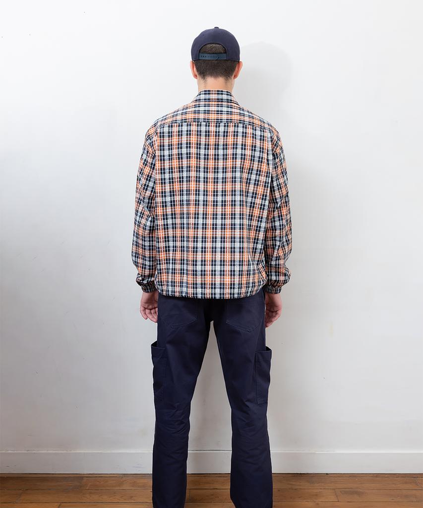 Pabeo Washed Cargo Pants (Purple Navy)